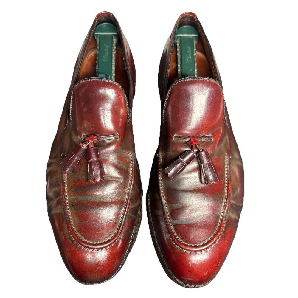 Allen Edmonds Saratoga Loafer, Red, Size 12 D